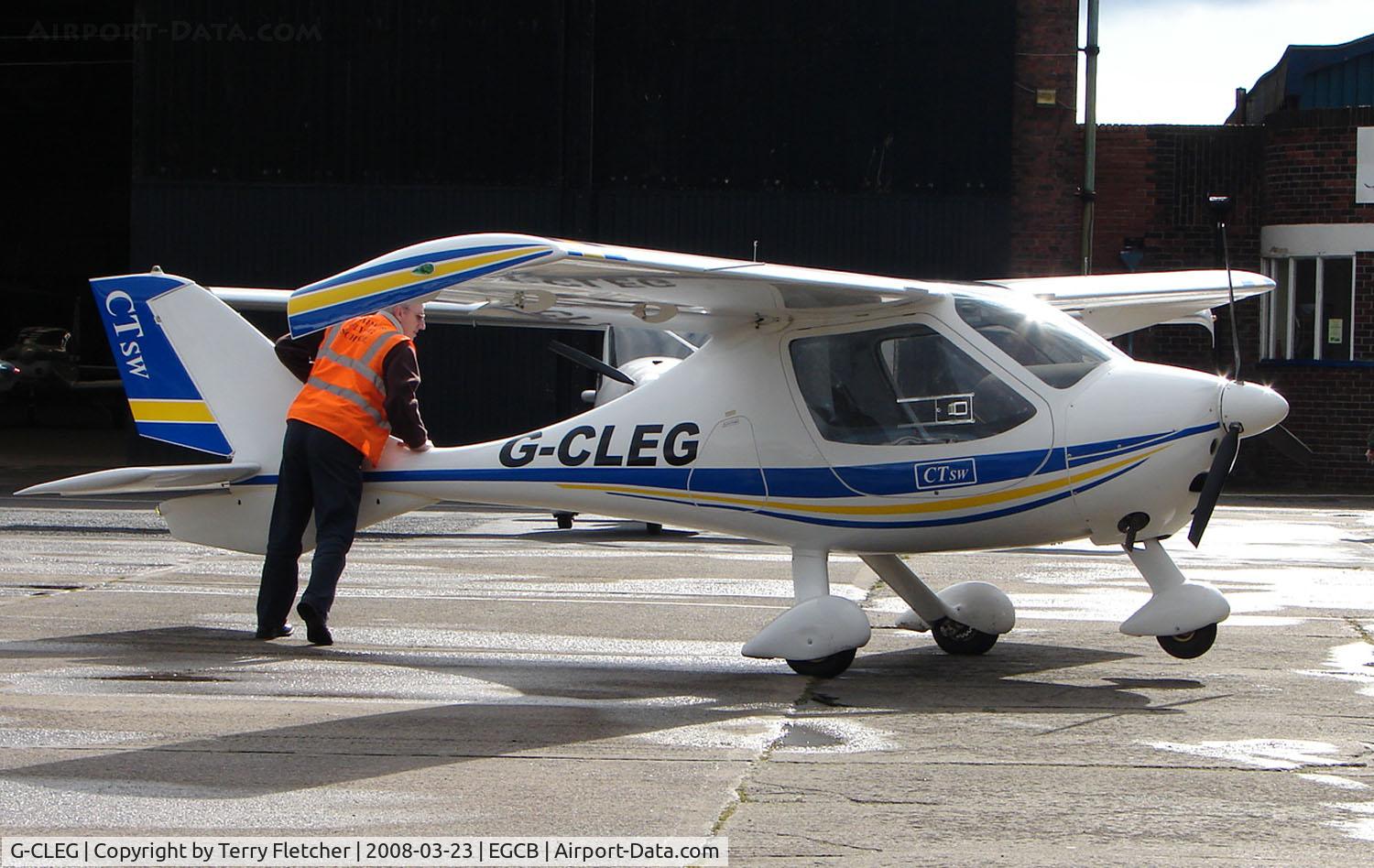 G-CLEG, 2007 Flight Design CTSW C/N 8269, Sports aircraft at Manchester Barton