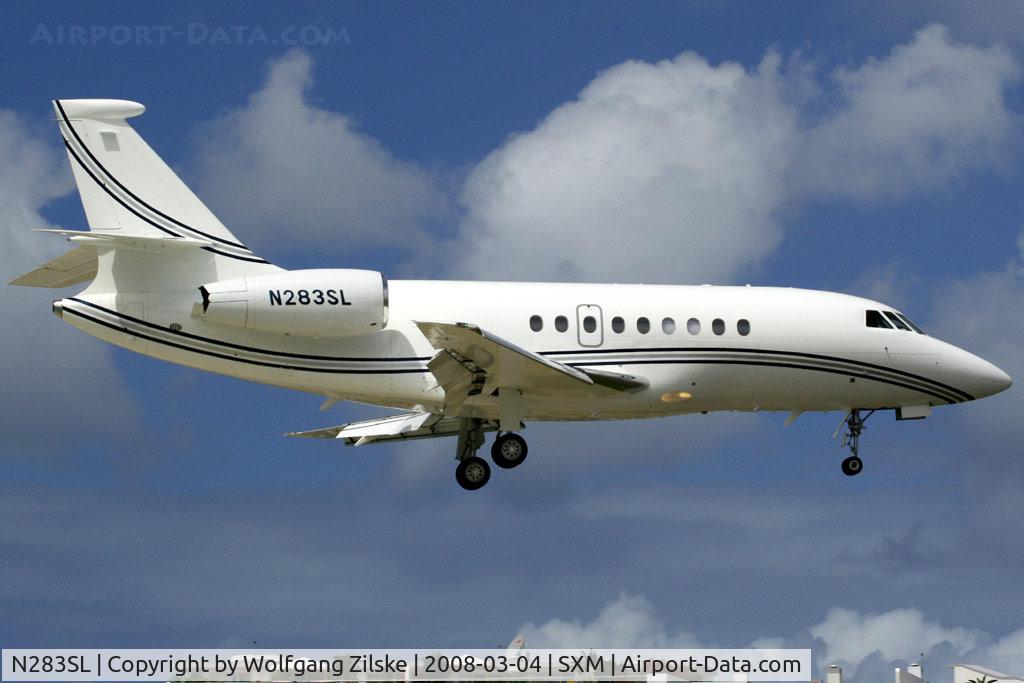 N283SL, 2006 Dassault Falcon 2000EX C/N 83, visitor