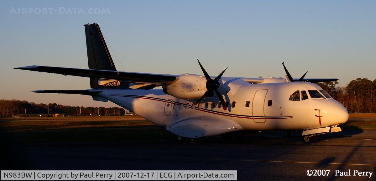 N983BW, 1988 Airtech CN-235-10 C/N C012, Striking CASA, especially with that contrasting tail