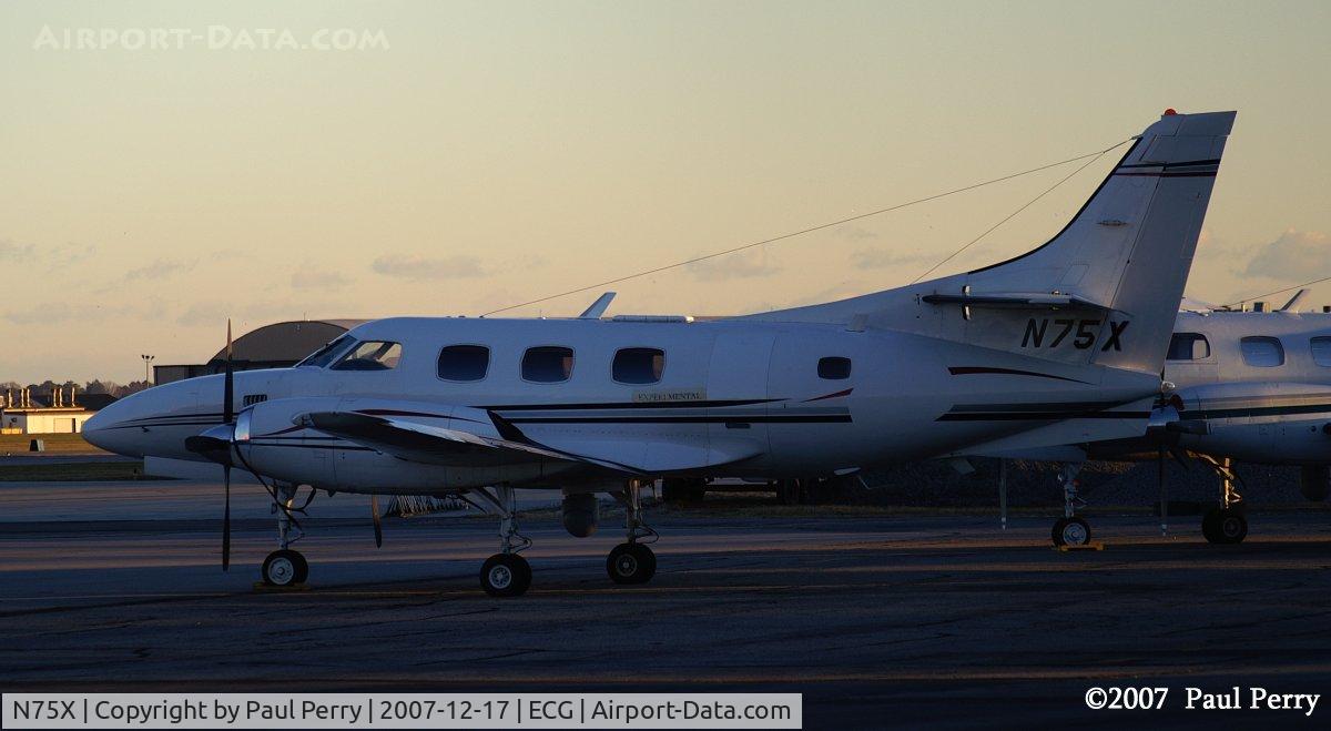N75X, 1981 Swearingen SA227-TT Merlin III C/N TT-421, It seemed like Swearingen Sunrise in Elizabeth City