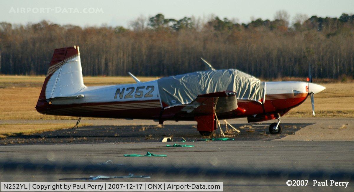 N252YL, 1986 Mooney M20K C/N 25-1082, Thats one fast looking airframe