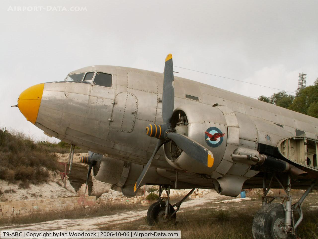 T9-ABC, 1944 Douglas C-47B C/N 32935, Douglas DC-3-C-47B/Ta,Qali,Malta