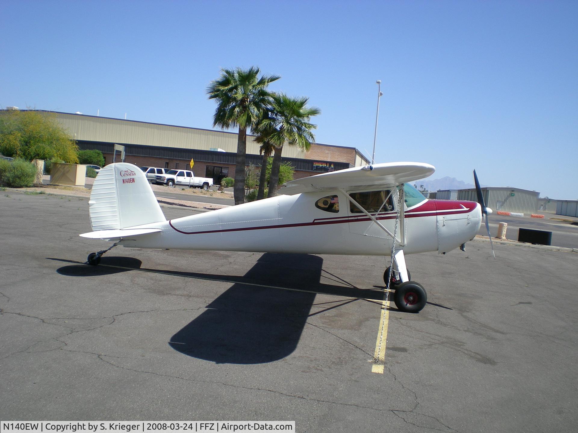 N140EW, 1946 Cessna 140 C/N 9727, Cessna 140