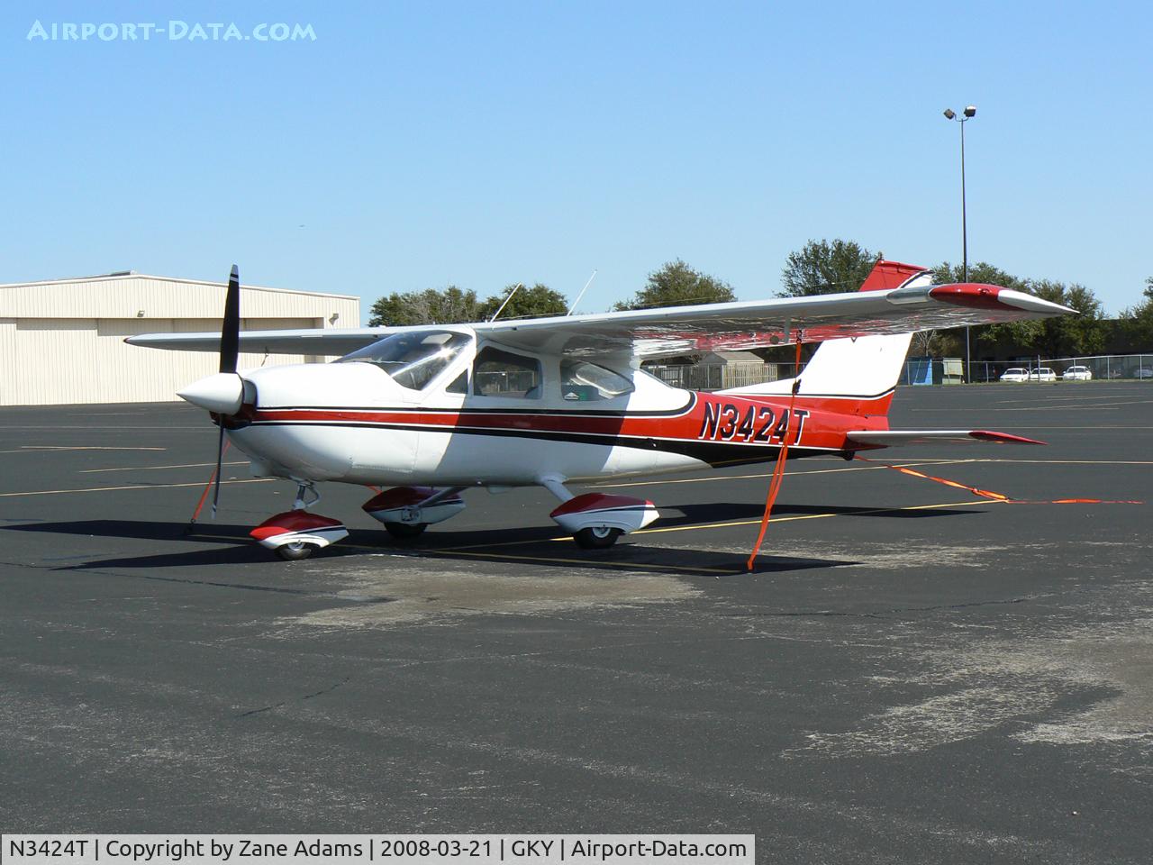N3424T, 1968 Cessna 177 Cardinal C/N 17700724, At Arlington Municipal