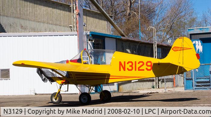 N3129, 1969 Stits SA-6B Flut-r-Bug C/N 99583, Parked at Lompoc Airport