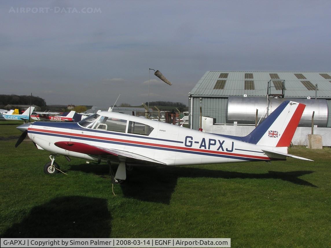 G-APXJ, 1959 Piper PA-24-250 Comanche C/N 24-291, Comanche at Netherthorpe