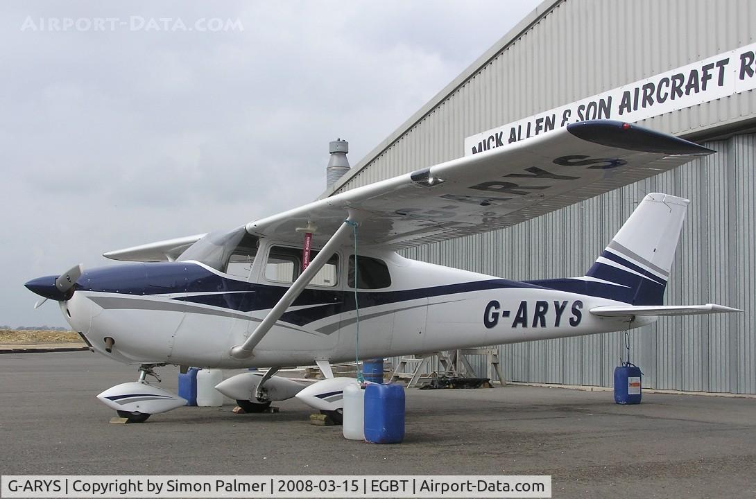 G-ARYS, 1962 Cessna 172C C/N 17249291, Cessna 172 in new colours at Turweston