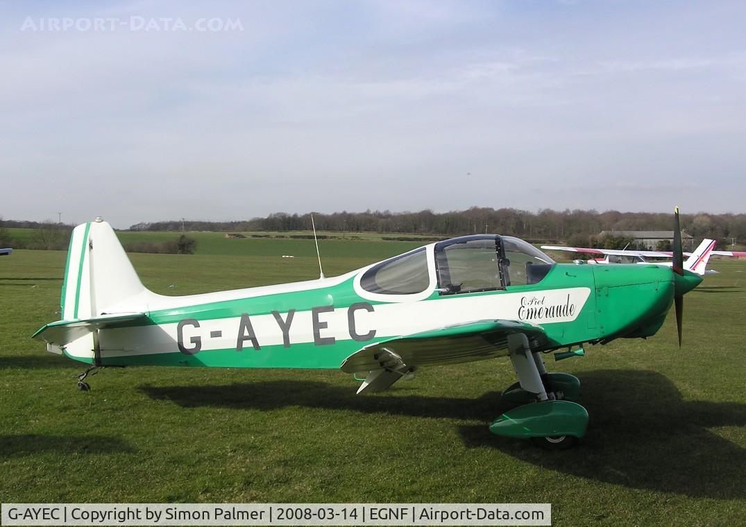 G-AYEC, 1958 Piel CP-301A Emeraude C/N 249, CP301 Emeraude based at Netherthorpe