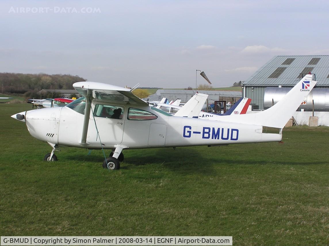 G-BMUD, 1973 Cessna 182P Skylane C/N 182-61786, Cessna 182 parked at Netherthorpe