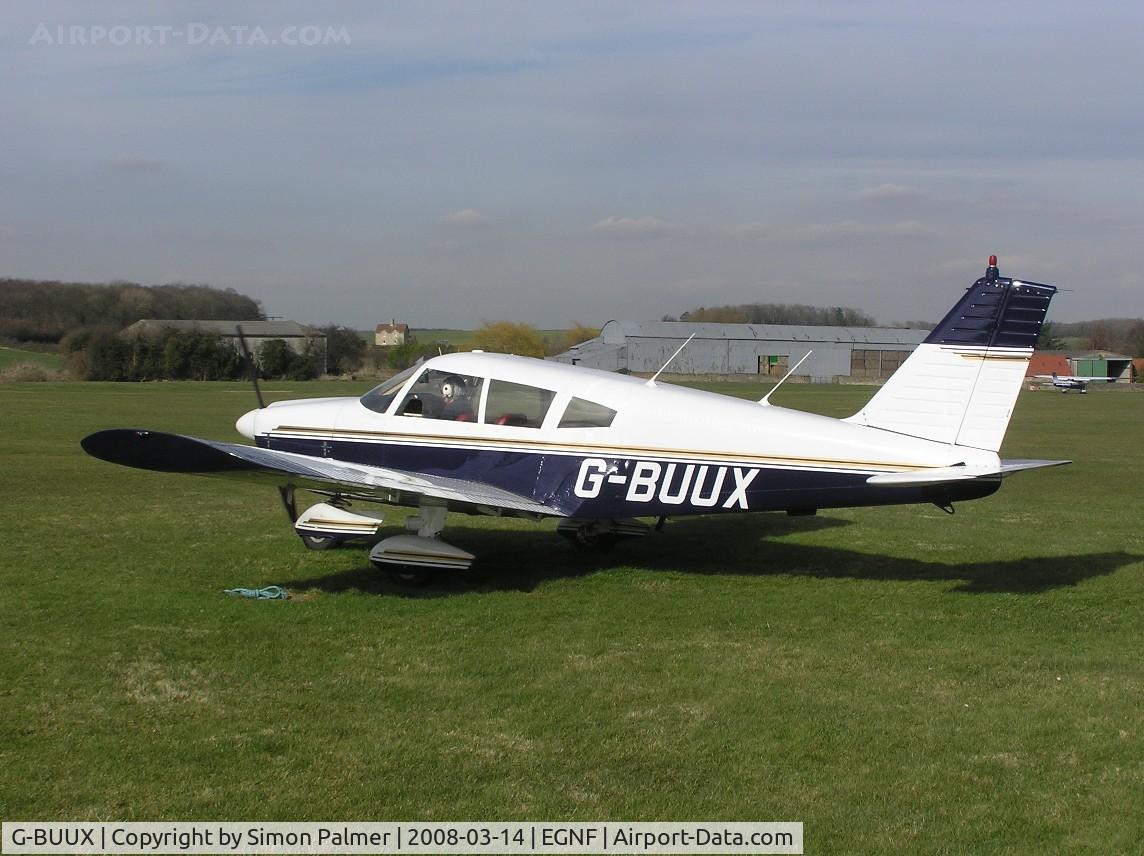 G-BUUX, 1968 Piper PA-28-180 Cherokee C/N 28-5128, PA-28 at Netherthorpe
