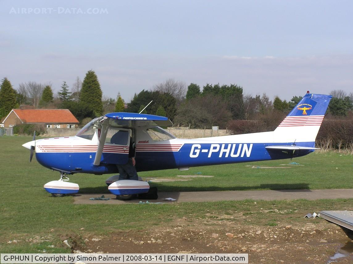G-PHUN, 1973 Reims FRA150L Aerobat C/N 0177, Cessna FRA150L of Phoenix Flying School