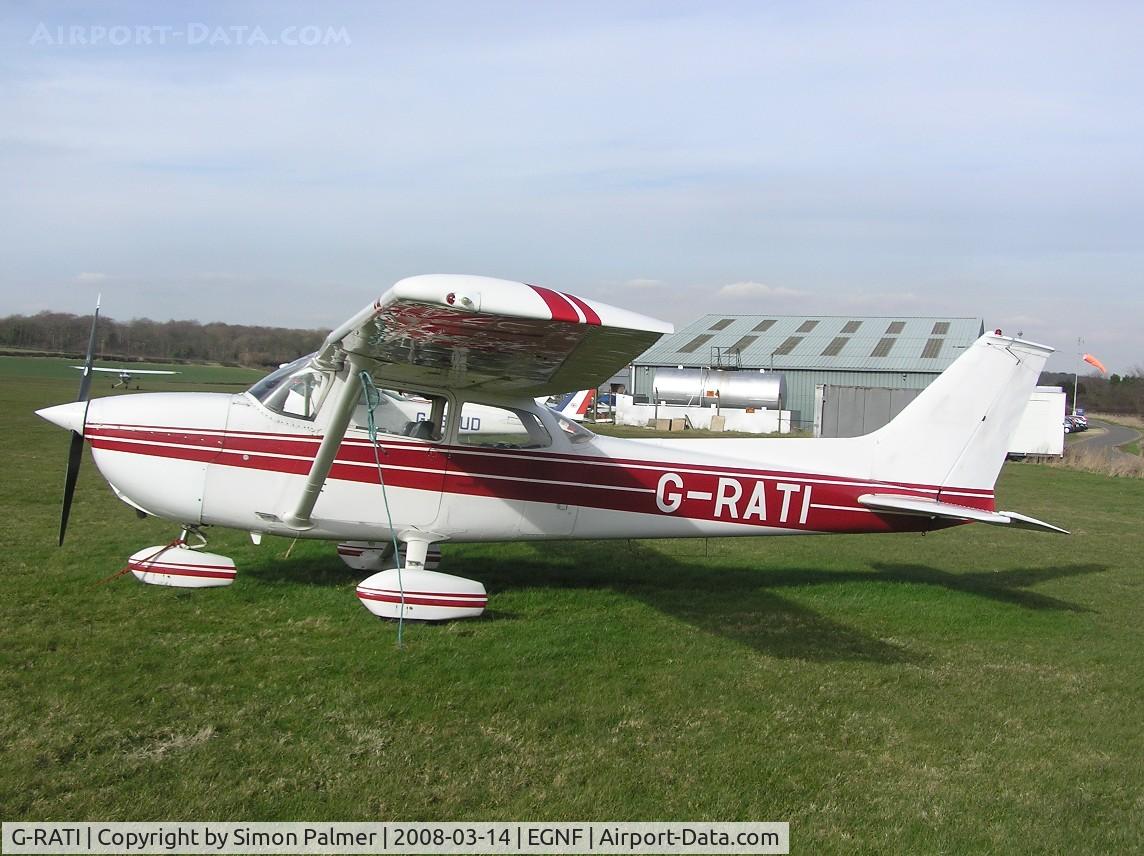 G-RATI, 1975 Reims Cessna F172M ll C/N 1311, Cessna F172M at Netherthorpe