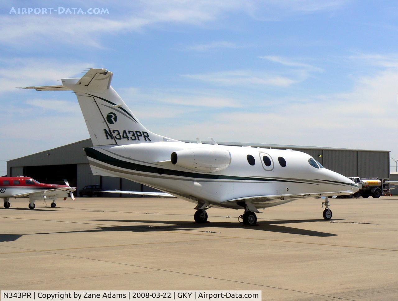 N343PR, 2001 Raytheon Aircraft Company 390 C/N RB-7, At Arlington Municipal