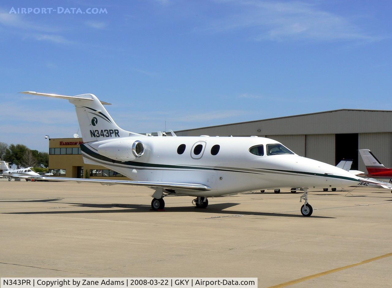 N343PR, 2001 Raytheon Aircraft Company 390 C/N RB-7, At Arlington Municipal