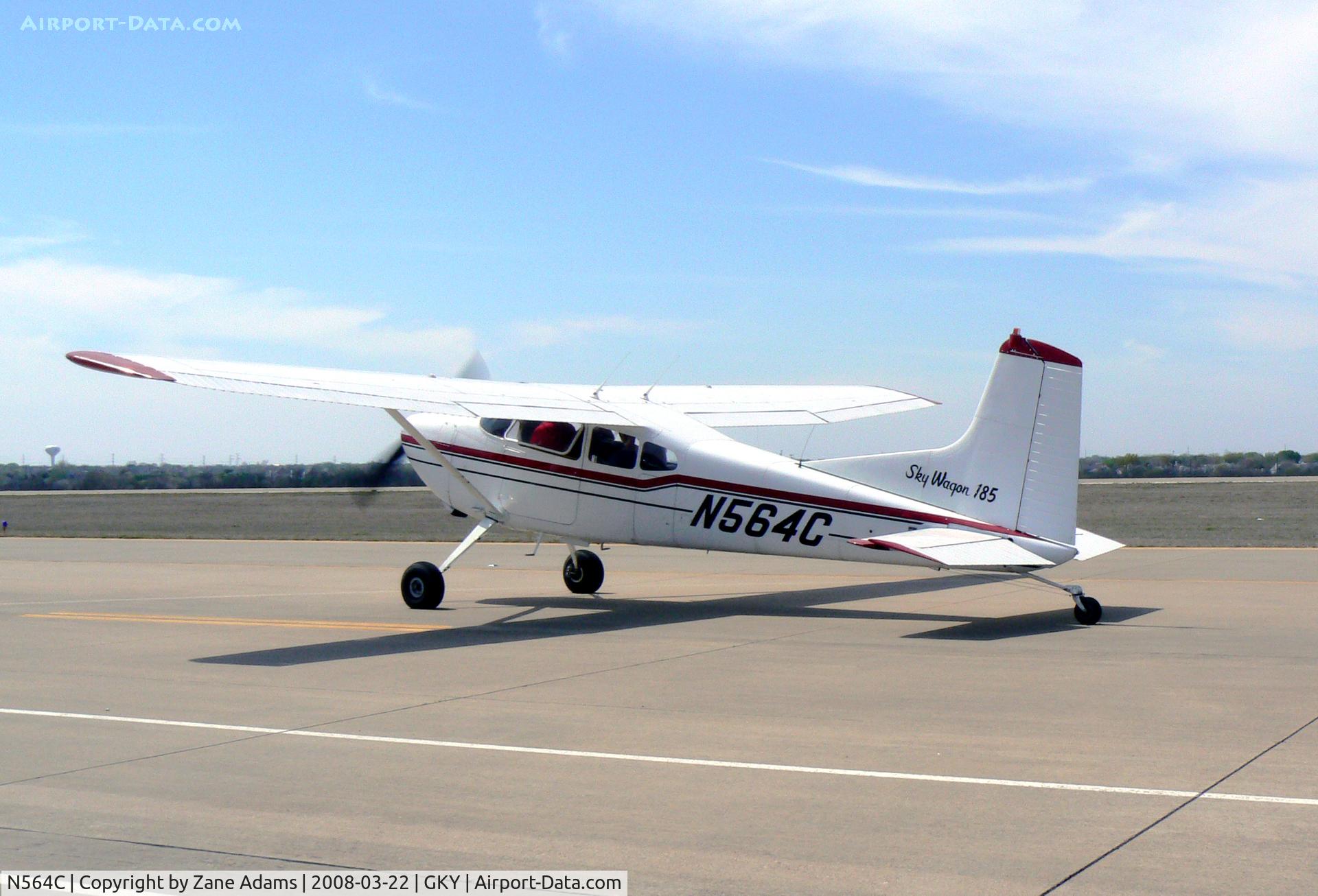N564C, 1964 Cessna 185C Skywagon C/N 185-0656, At Arlington Municipal