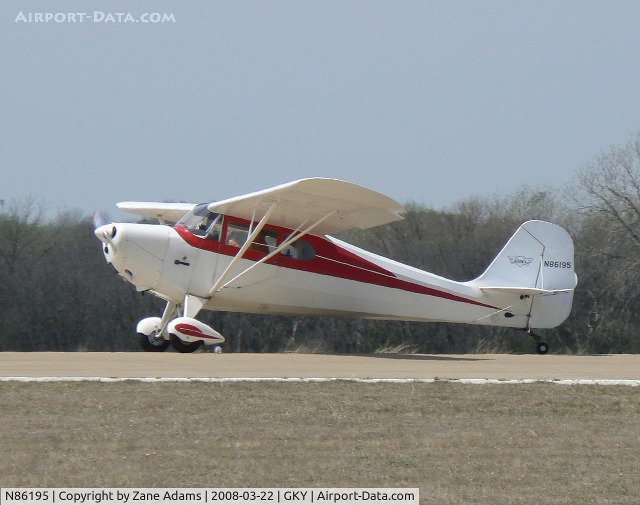 N86195, 1946 Aeronca 11AC Chief C/N 11AC-625, At Arlington Municipal