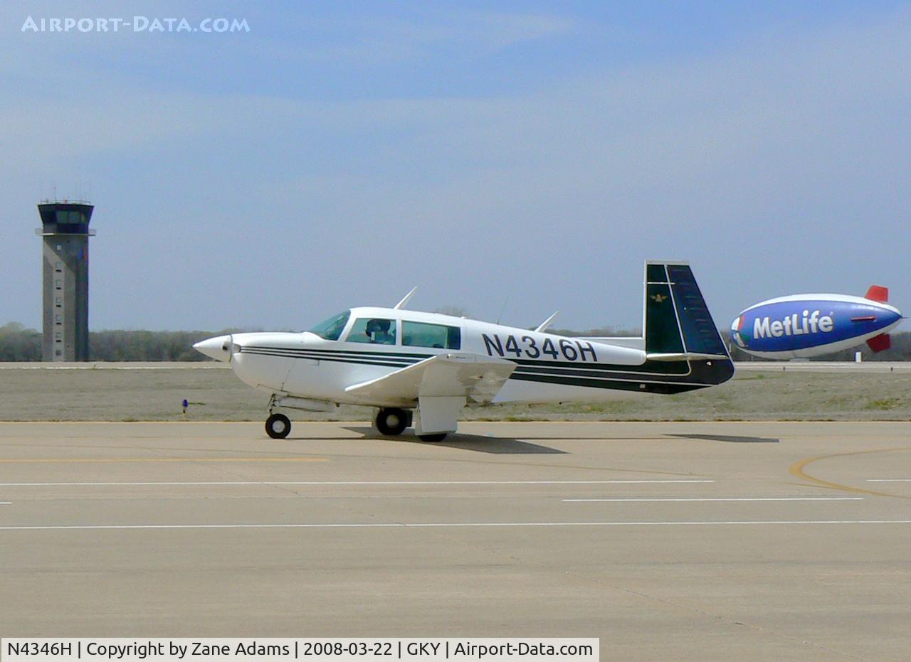 N4346H, 1978 Mooney M20J 201 C/N 24-0713, At Arlington Municipal