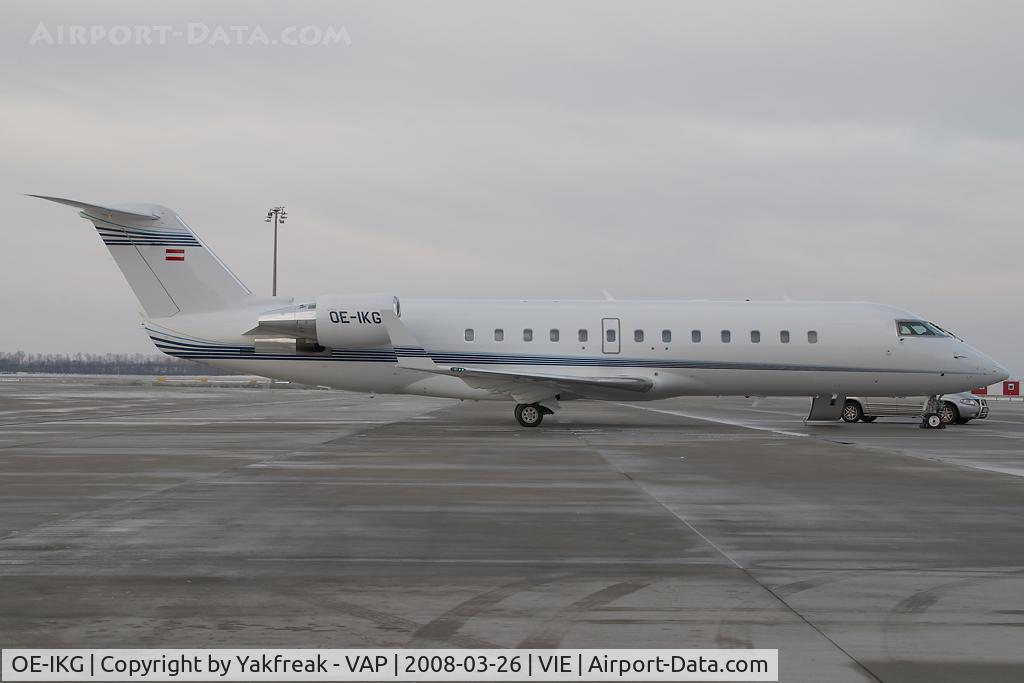 OE-IKG, 2006 Bombardier Challenger 850 (CL-600-2B19) C/N 8063, Majestic Aviation regionaljet