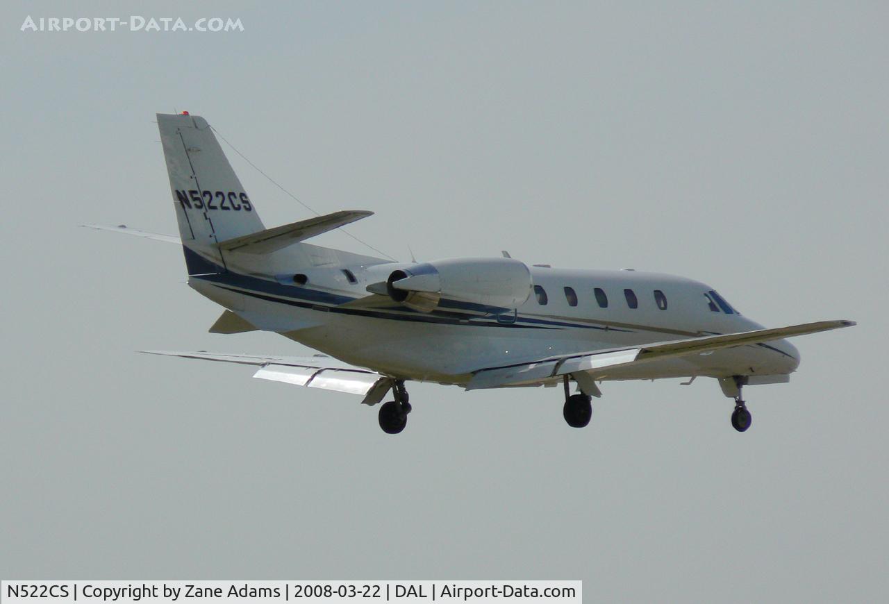 N522CS, 2004 Cessna 560XL Citation Excel C/N 560-5364, Landing - Love Field - Dallas