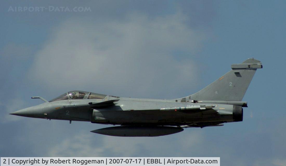 2, 2000 Dassault Rafale M C/N 2, Dassault Rafale M.French Navy (Marine).12F