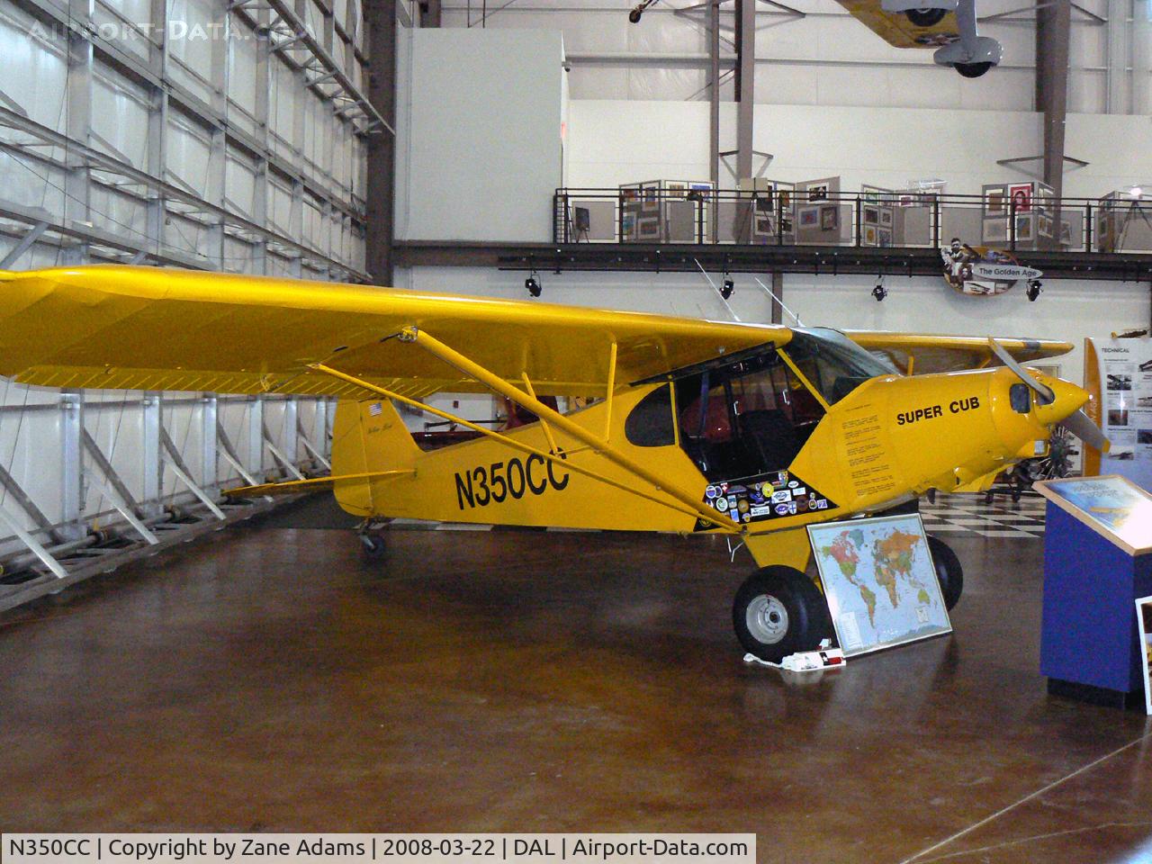 N350CC, 1951 Piper PA-18 C/N 18-1172, At Frontiers of Flight Museum
