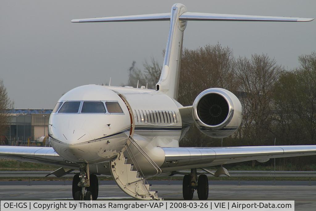 OE-IGS, 2010 Bombardier BD-700-1A10 Global Express C/N 9044, Tyrolean Jet Services Bombardier Globalexpress
