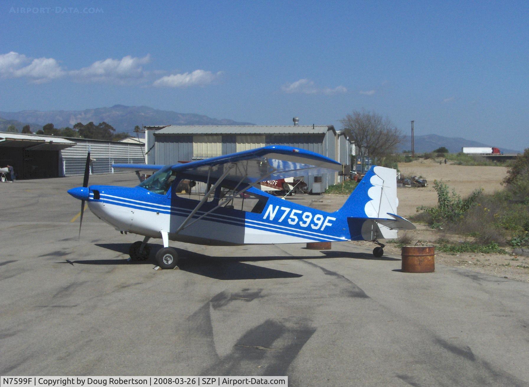 N7599F, 1970 Champion 7ECA Citabria C/N 745-70, 1970 Champion 7ECA CITABRIA, Lycoming O-235 115 Hp