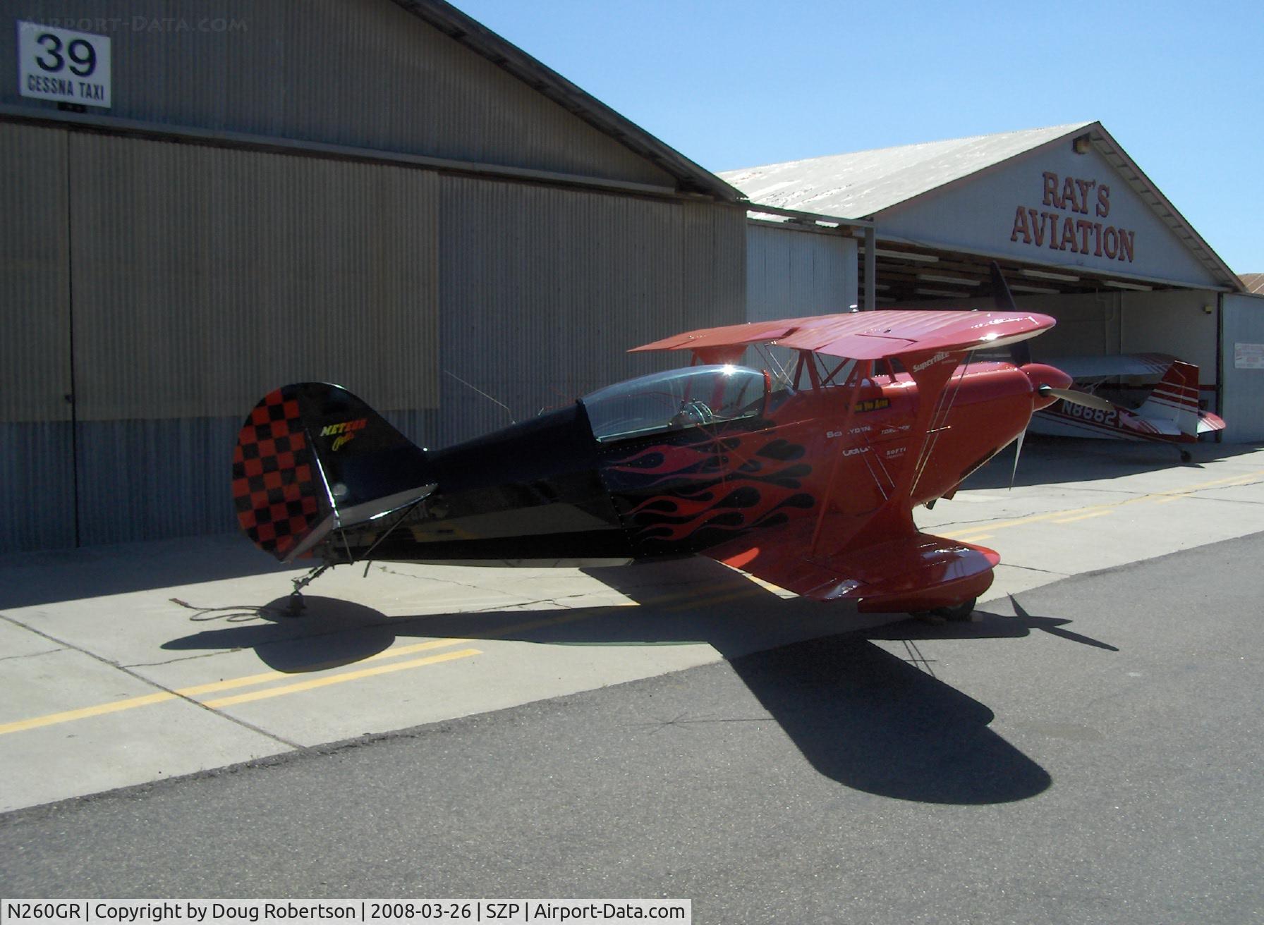 N260GR, 1984 Christen Pitts S-2B Special C/N 5059, 1984 Christen PITTS S-2B refinished with entirely new paint scheme, Lycoming AEIO-540 260 Hp