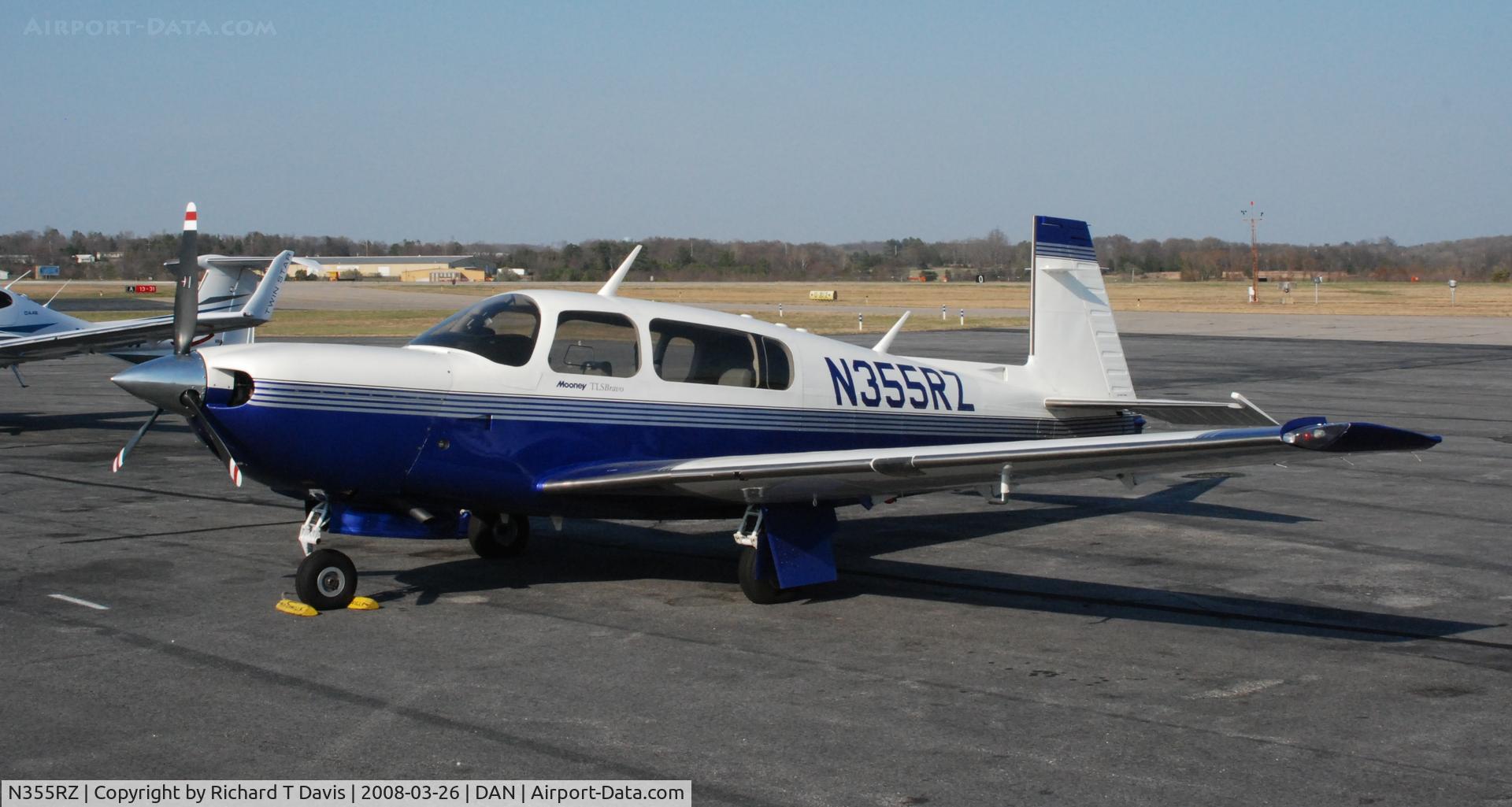 N355RZ, 1997 Mooney M20M Bravo C/N 27-0235, 1997 Mooney M20M in Danville Va.