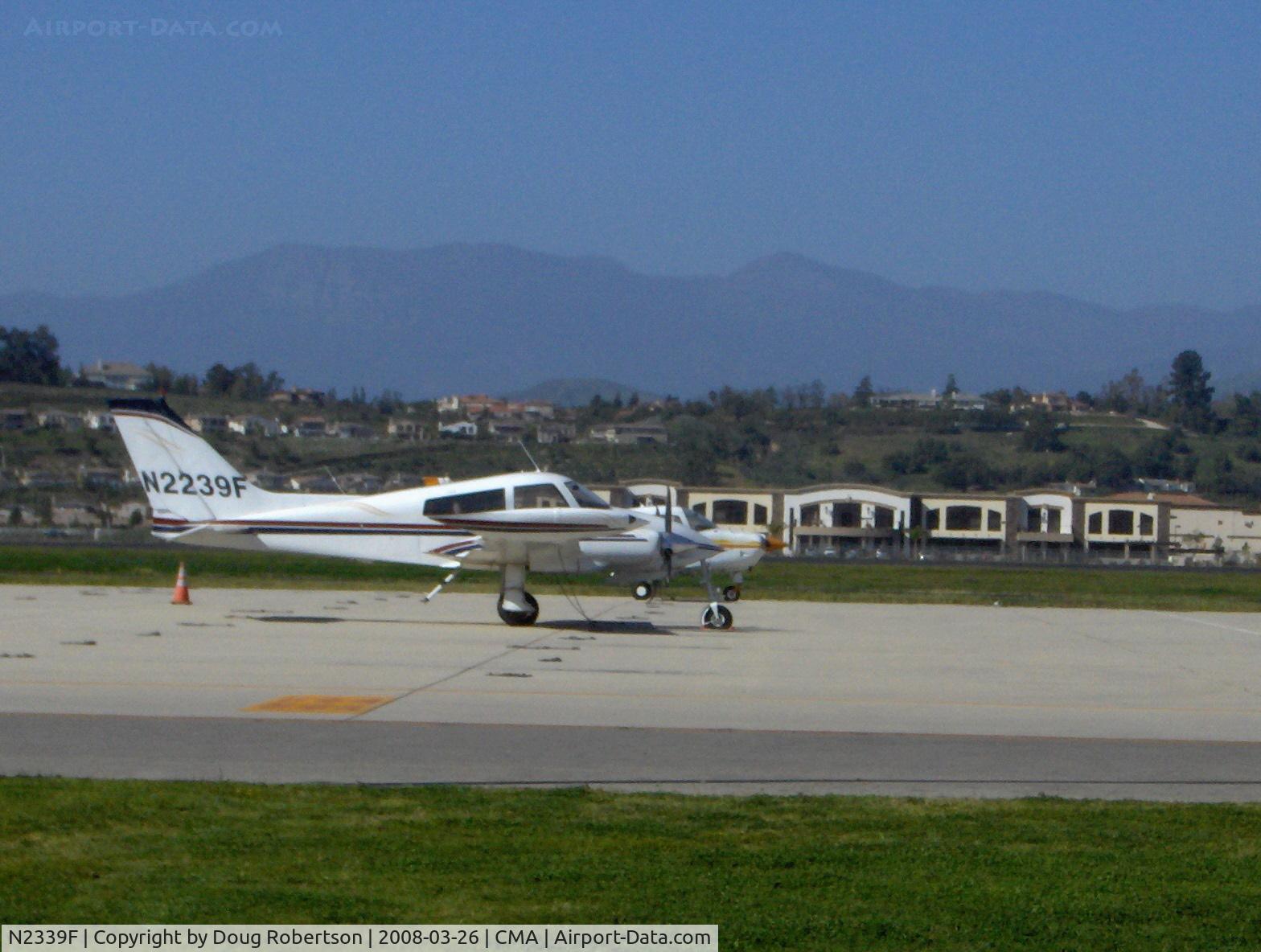N2339F, Cessna 210E Centurion C/N 21058539, 1966 Cessna 310L, two Continental IO-470s, 260 Hp each