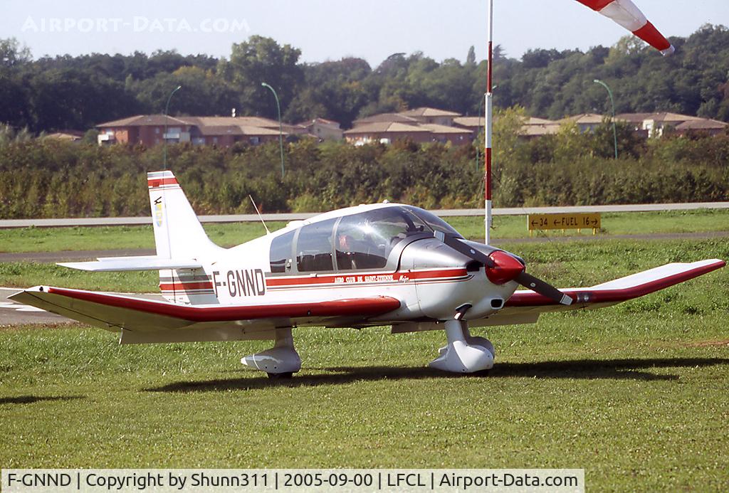F-GNND, Robin DR-400-160 Chevalier C/N 2241, Member of the Toulouse-St Louis du Sénégal Rallye 2005