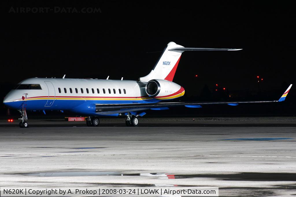 N620K, 2000 Bombardier BD-700-1A10 Global Express C/N 9052, Special visitor from the U.S.