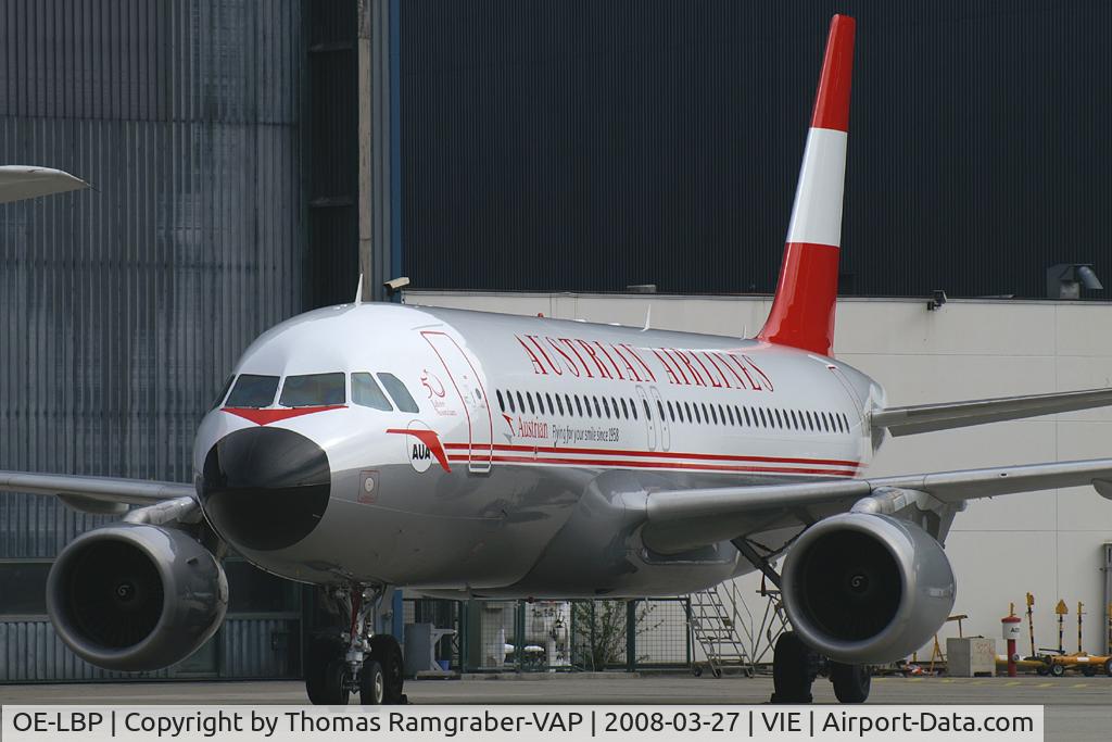 OE-LBP, 1998 Airbus A320-214 C/N 797, Austrian Airlines Airbus A320