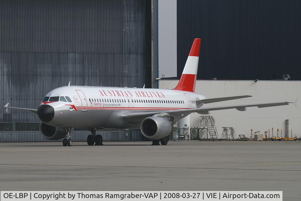 OE-LBP, 1998 Airbus A320-214 C/N 797, Austrian Airlines Airbus A320