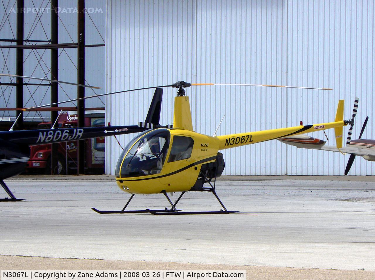 N3067L, 2007 Robinson R22 Beta C/N 4191, At Meacham Field