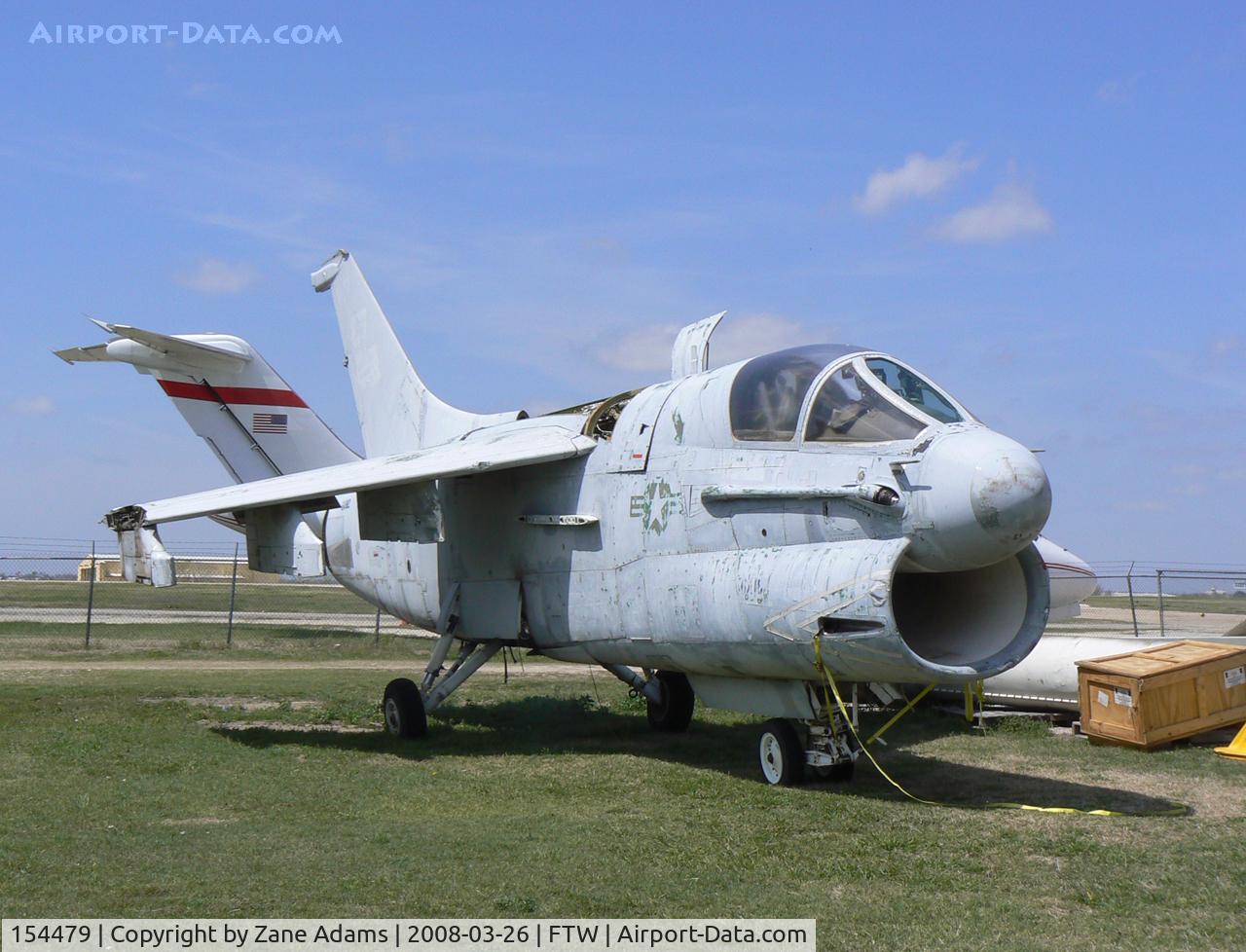 154479, LTV A-7B Corsair II C/N B-119, Currently at  Fort Worth Veterans Memorial Airpark  - to AMARC as 6A0182 Jul 11, 1986.   Noted early 2003 at English