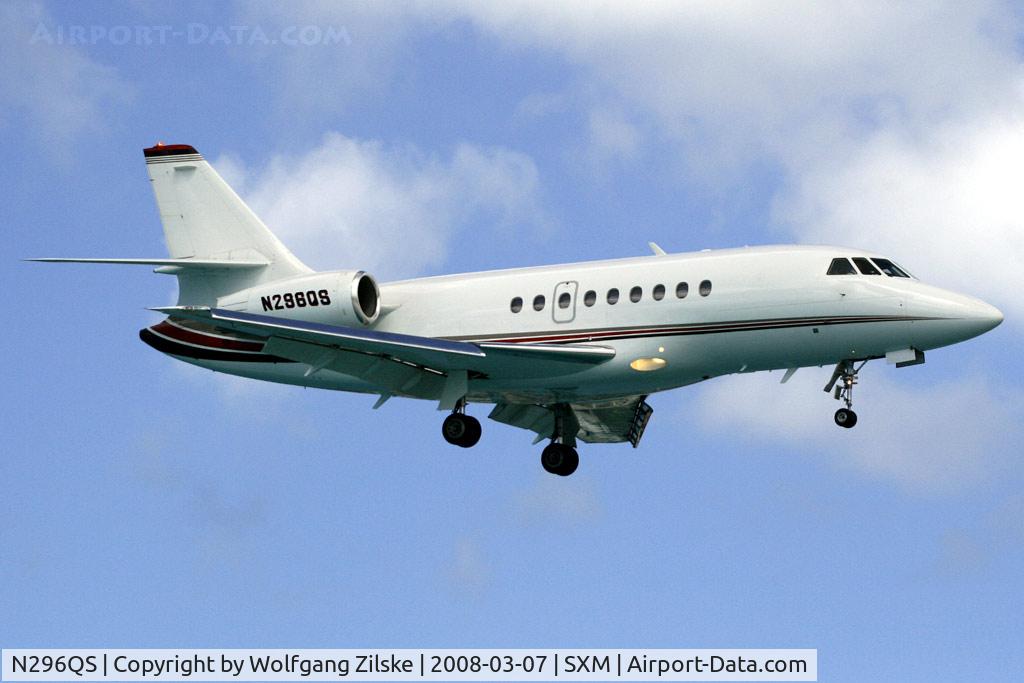 N296QS, 2002 Dassault Falcon 2000 C/N 196, visitor