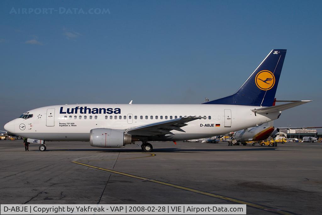 D-ABJE, 1991 Boeing 737-530 C/N 25310, Lufthansa Boeing 737-500