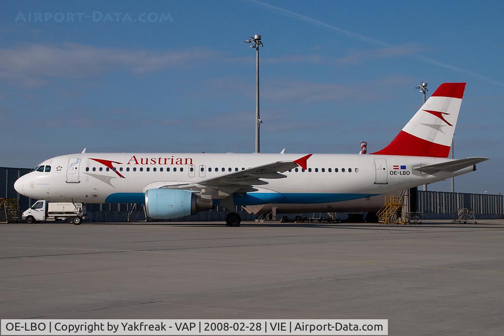 OE-LBO, 1998 Airbus A320-214 C/N 776, Austrian Airlines Airbus A320