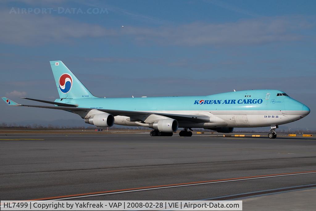 HL7499, 2004 Boeing 747-4B5F/SCD C/N 33517, Korean Air Boeing 747-400