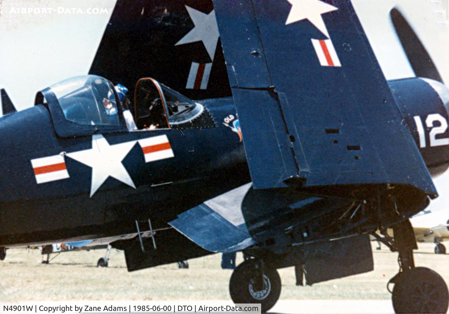 N4901W, 1951 Vought F4U-5NL Corsair C/N Not found (Bu124560), Corsair at CAF Denton Airshow