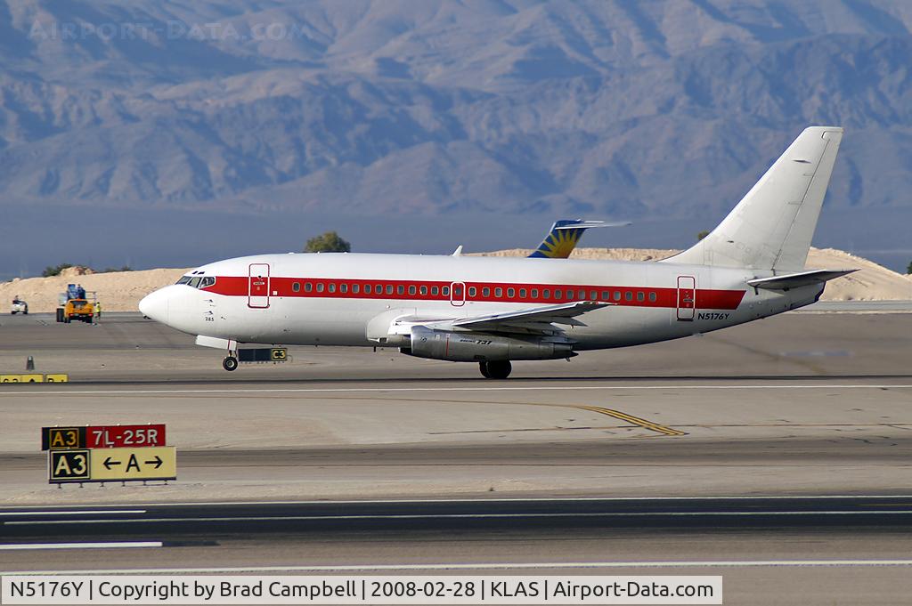 N5176Y, 1974 Boeing 737-200 C/N 20692, EG & G - Department of the Air Force - Layton, Utah / 1974 Boeing 737-200 / J.A.N.E.T Airlines