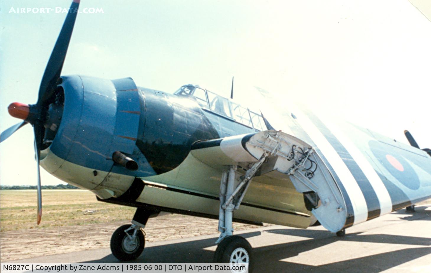 N6827C, 1944 Grumman TBM-3E Avenger C/N 4015, TBM at CAF Denton Airshow
