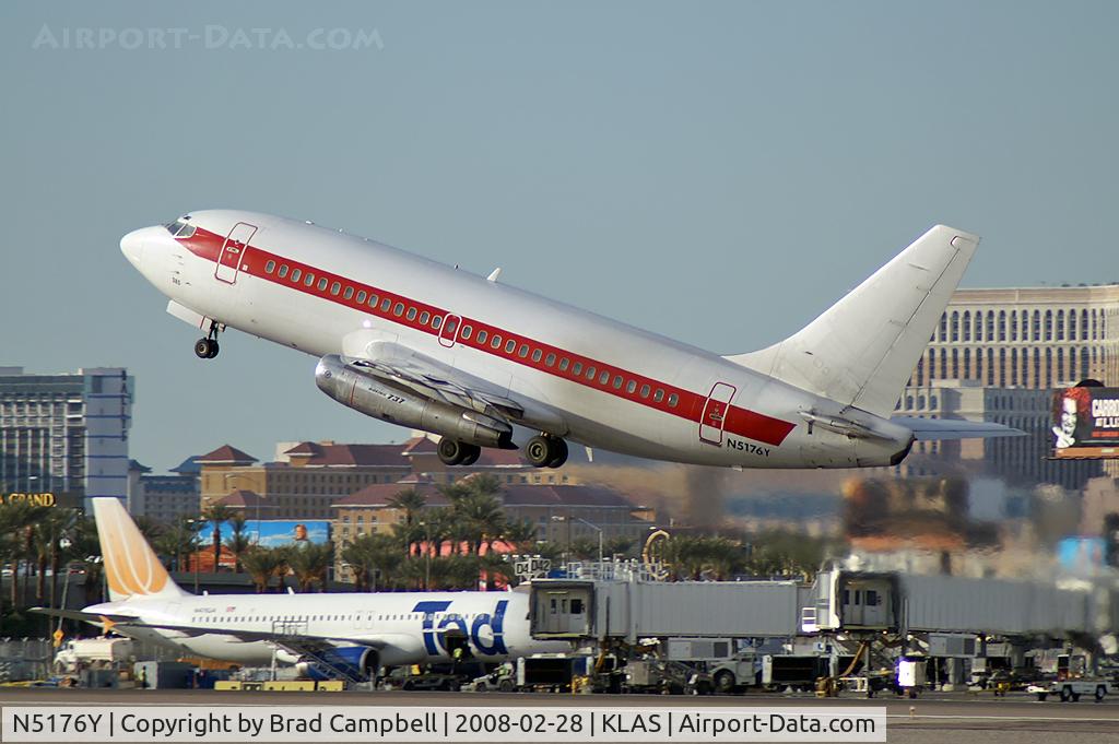 N5176Y, 1974 Boeing 737-200 C/N 20692, EG & G - Department of Air Force - Layton, Utah / 1974 Boeing 737-200 / J.A.N.E.T Airlines