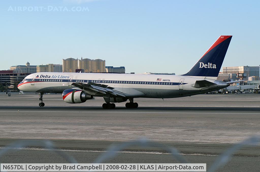N657DL, 1990 Boeing 757-232 C/N 24419, Delta Airlines / 1990 Boeing 757-232