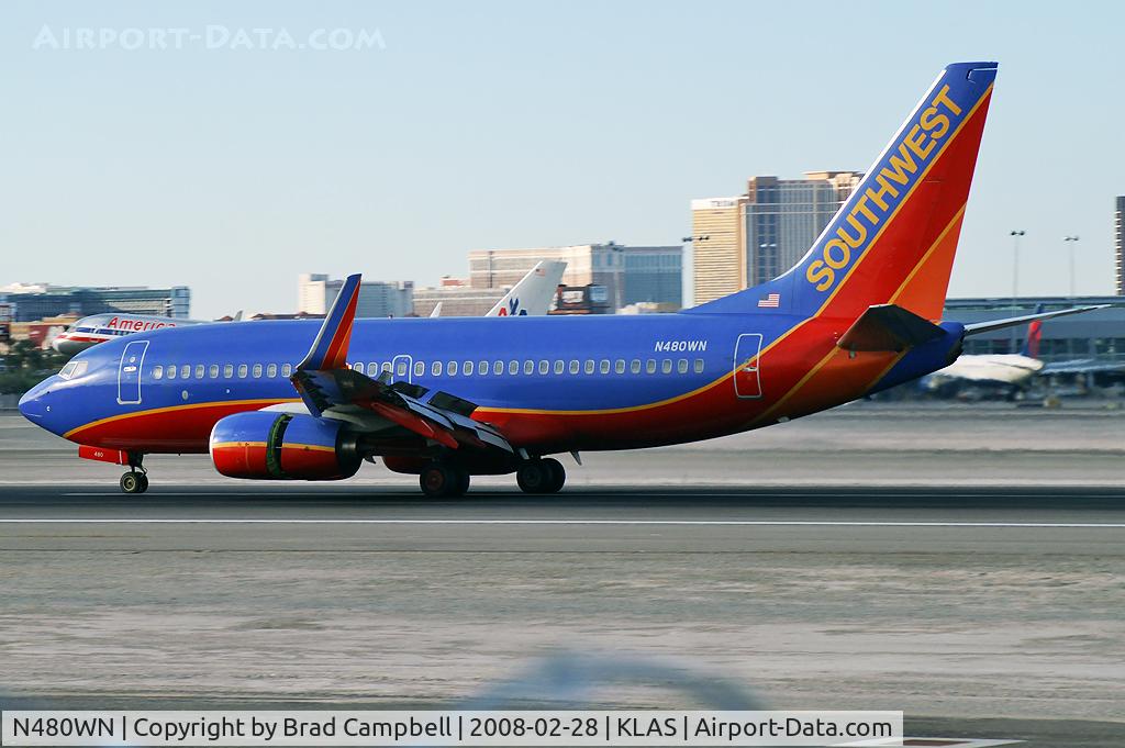N480WN, 2004 Boeing 737-7H4 C/N 33998, Southwest Airlines / 2004 Boeing 737-7H4