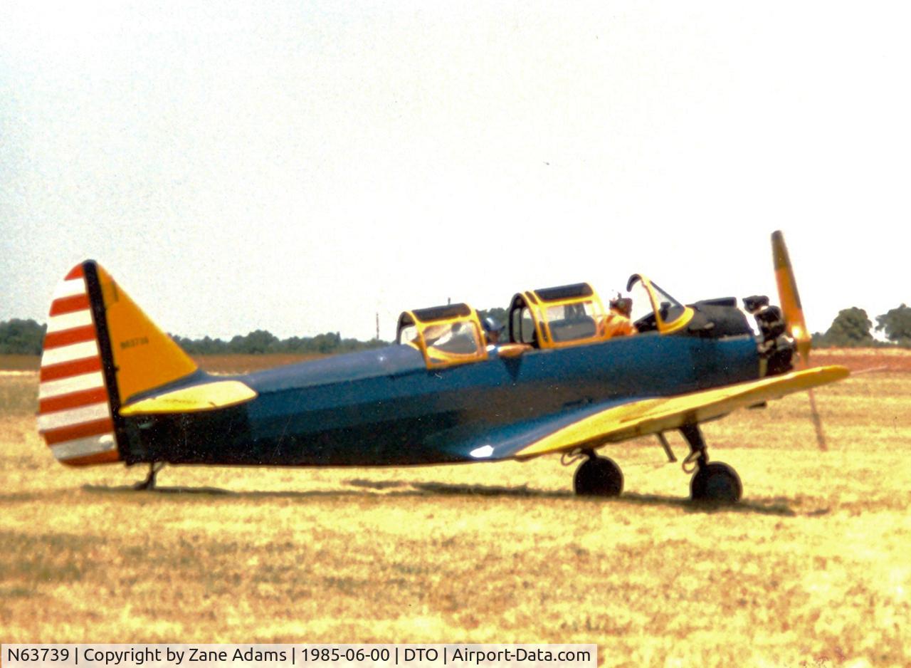 N63739, 1943 Fairchild (Aeronca) PT-23A Cornell C/N 1223AE, At CAF Denton Airshow