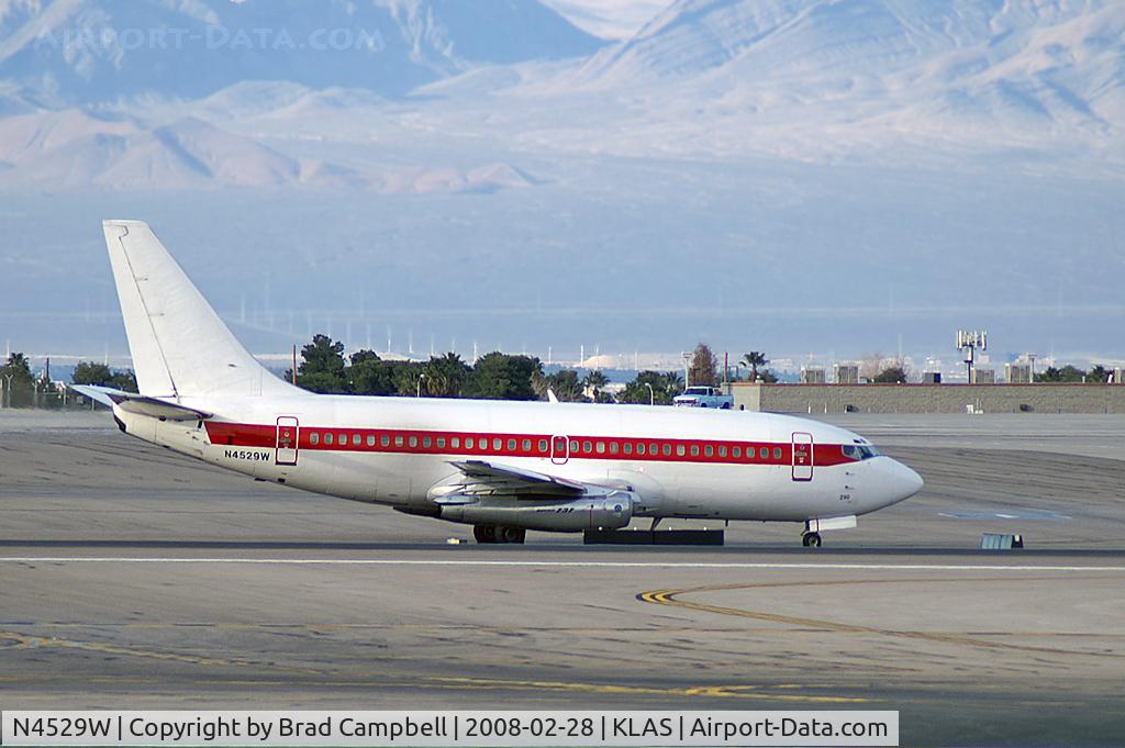 N4529W, 1973 Boeing 737-275 C/N 20785, EG & G - Department of Air Force - Layton, Utah / 1973 Boeing 737-275 / J.A.N.E.T Airlines