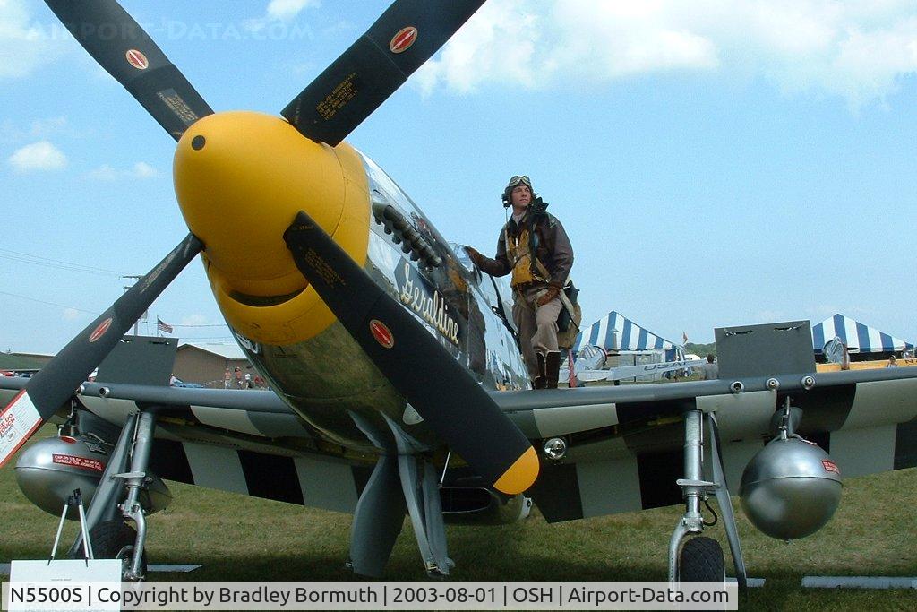 N5500S, 1944 North American F-51D Mustang C/N 44-63655, A great day to take pictures.