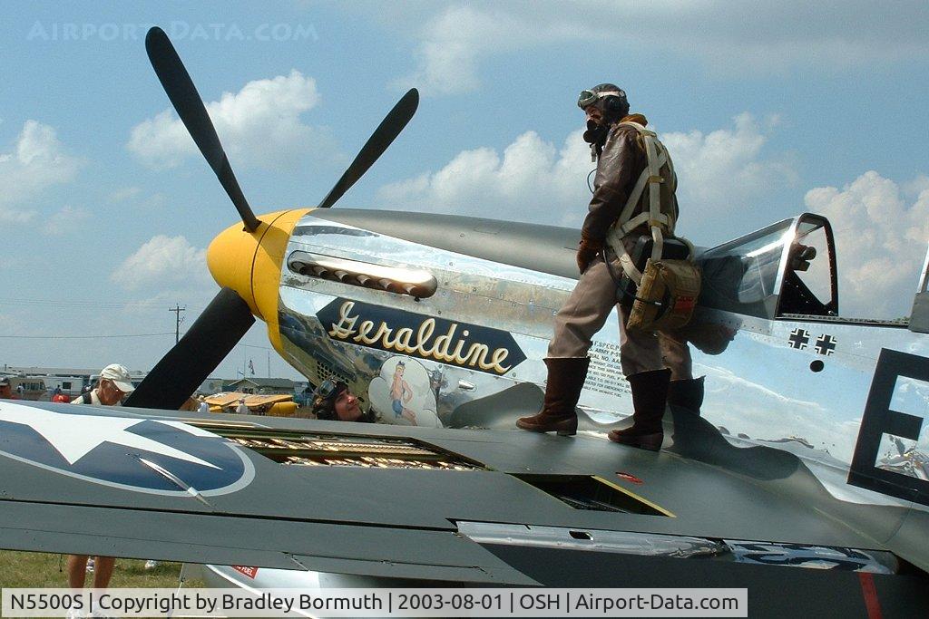 N5500S, 1944 North American F-51D Mustang C/N 44-63655, A great day to take pictures.